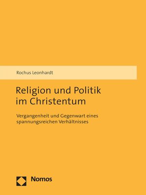 cover image of Religion und Politik im Christentum